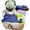 Nighttime with Dino (Boy's Basket): Click for a close-up.